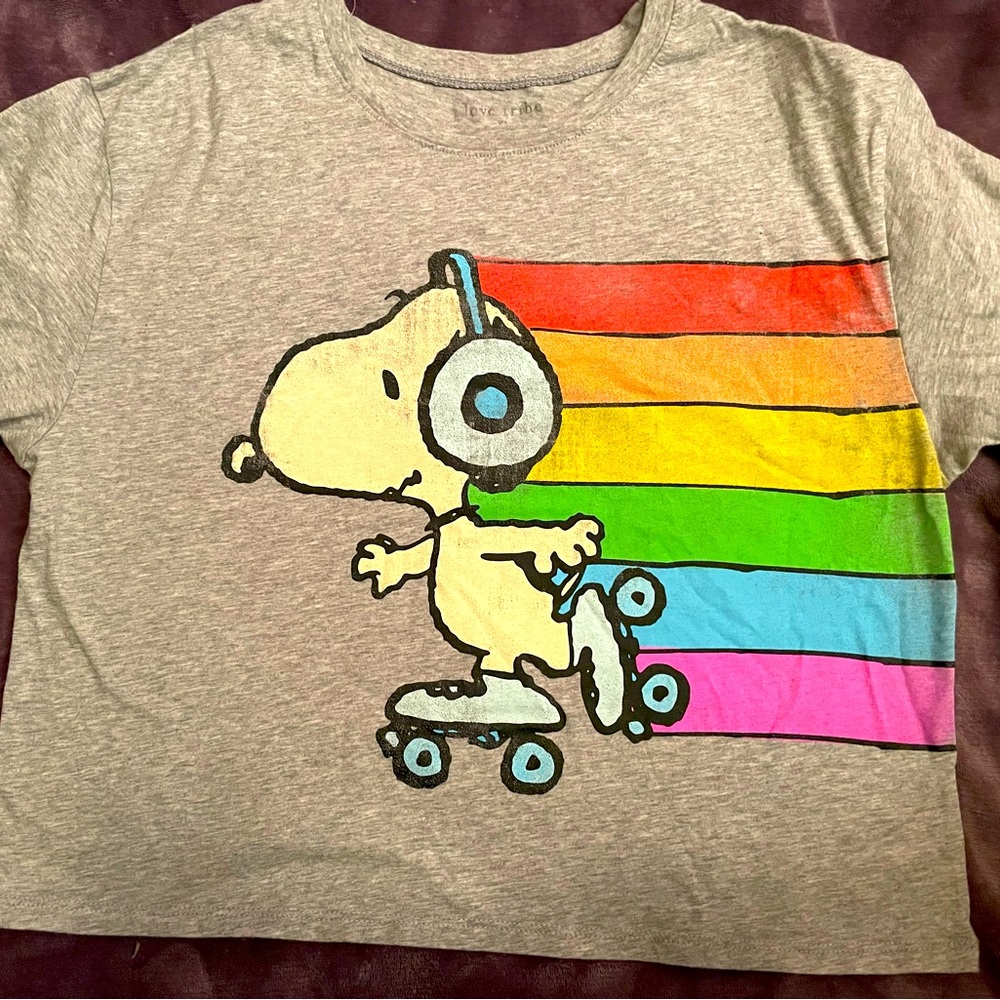 Snoopy tee, size XL